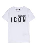 DSQUARED2 KIDS t-shirt à logo imprimé - Blanc