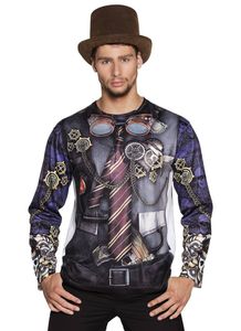 Mr. Steampunk t-shirt fotorealistisch