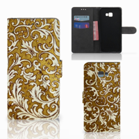 Wallet Case Samsung Galaxy J4 Plus (2018) Barok Goud