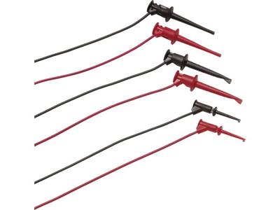 Fluke TL970 Meetsnoerenset [Krokodilklem - Bananenstekker 4 mm] 0.90 m Rood, Zwart 1 stuk(s)