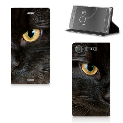 Sony Xperia XZ1 Hoesje maken Zwarte Kat Sony Xperia XZ1 Hoesje maken Zwarte Kat