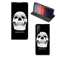 Mobiel BookCase Sony Xperia 5 II Skull Eyes - thumbnail