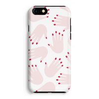 Hands pink: iPhone 8 Tough Case - thumbnail