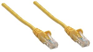 Intellinet 319850 RJ45 Netwerkkabel, patchkabel CAT 5e U/UTP 5.00 m Geel 1 stuk(s)