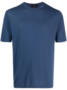 Roberto Collina t-shirt en coton à manches courtes - Bleu