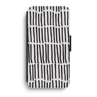 Moroccan stripes: iPhone XR Flip Hoesje - thumbnail