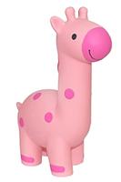 Multipet Minipet Latex Giraffe 5 inch hondenspeelgoed met pieper (diverse kleuren, 1 Pack)