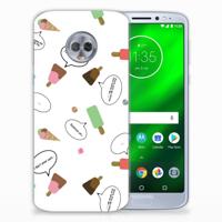 Motorola Moto G6 Plus Siliconen Case IJsjes