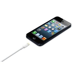 Apple iPod, iPhone, iPad Aansluitkabel [1x USB-A 2.0 stekker - 1x Apple dock-stekker Lightning] 0.50 m Wit