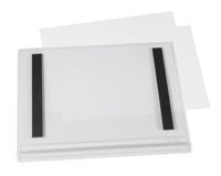 Durable A5 A5-505819 Postertas, waterdicht, documentenhoezen A5, magnetisch, 5 stuks