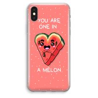 One In A Melon: iPhone XS Max Transparant Hoesje