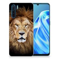 OPPO A91 TPU Hoesje Leeuw - thumbnail