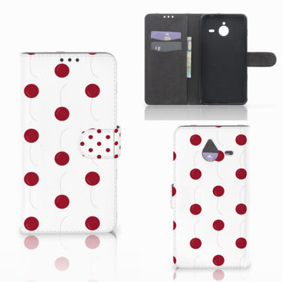 Microsoft Lumia 640 XL Book Cover Cherries