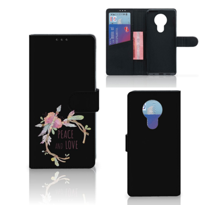 Nokia 5.3 Leuk Hoesje Boho Text