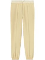 Jil Sander pantalon à lien de resserrage - Jaune