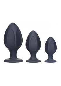 Triple Juicers Silicone Anal Trainer Set