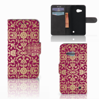 Wallet Case Microsoft Lumia 550 Barok Pink