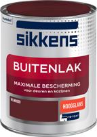 sikkens buitenlak hoogglans wijnrood 0.75 ltr