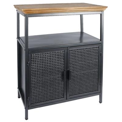 Gifts Amsterdam Opbergkast Freek 36,5x66x78cm metaal zwart Gifts Amsterdam Opbergkast Freek 36,5x66x78cm metaal zwart