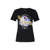 Shoeby Eksept T-shirt Future met printopdruk zwart