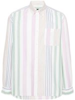 A.P.C. chemise en coton Sela à rayures - Blanc - thumbnail