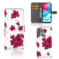 Motorola Moto G60s Hoesje Blossom Red - thumbnail