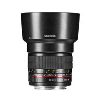 Samyang MF 85 mm F1,4 AS IF UMC voor MFT – full-frame portretlens voor MFT-bevestiging, geschikt voor MFT, handmatige focus, voor Olympus OM-D E-M10 Mark IV, Mark III en Panasonic Lumix DC-G110,