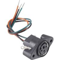 TRU COMPONENTS 1578885 Miniatuur-DIN-connector Bus, inbouw verticaal Aantal polen: 8 1 stuk(s)