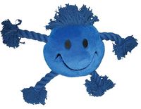 HAPPY PET HAPPY FACES PLUCHE SMILEY BLAUW 29X26X8 CM