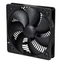 SilverStone SST-AP181 - Luchtpenetrator 180 mm hoogwaardige behuizing ventilator met uniek luchtstroomkanaal, zwart