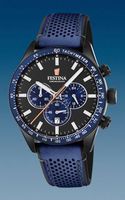 Horlogeband Festina F20359-2 Leder Blauw 21mm - thumbnail