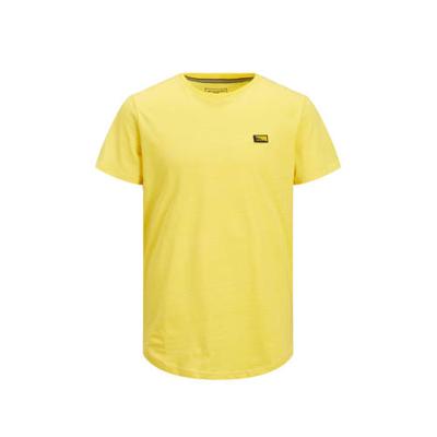 JACK & JONES CORE gemêleerd T-shirt Trick maize