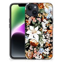 Bloemen Hoesje voor iPhone 15 Dark Flowers