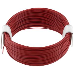 econ connect KL004RT10 Draad 1 x 0.04 mm² Rood 10 m