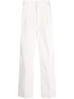 Emporio Armani pantalon droit à plis - Tons neutres