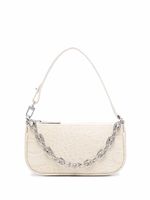 BY FAR mini Rachel crocodile-effect shoulder bag - NEUTRALS - thumbnail