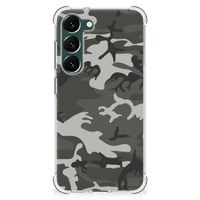 Samsung Galaxy S23 Plus Doorzichtige Silicone Hoesje Army Light