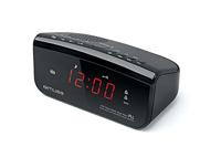 Muse M-12 CR Radiowekker (PLL-tuner, 2 wektijden, 1,5 cm (0,6 inch) rood led-display) zwart