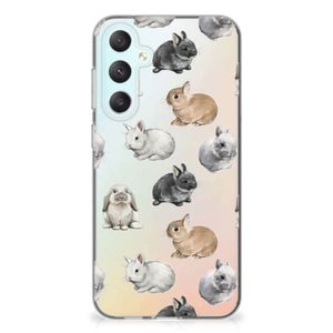 TPU Hoesje voor Samsung Galaxy S23 FE Konijntjes