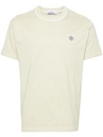 Stone Island t-shirt en coton à patch Compass - Vert - thumbnail