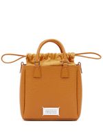 Maison Margiela 5AC Vertical leather tote bag - Jaune - thumbnail