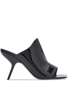 Ferragamo mules à bout ouvert 85 mm - Noir