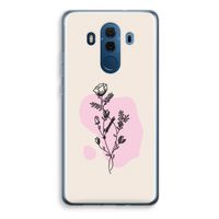 Roses are red: Huawei Mate 10 Pro Transparant Hoesje - thumbnail