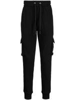 Moose Knuckles pantalon de jogging en coton à poches cargo - Noir