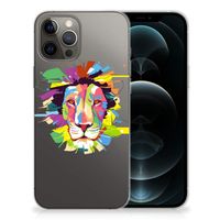 iPhone 12 Pro Max Telefoonhoesje met Naam Lion Color - thumbnail