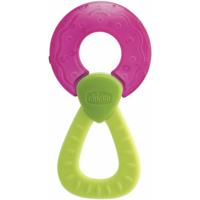 Chicco Bijtring Junior 22,5 Cm Rubber Rood/groen