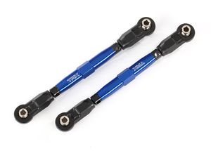 Toe links, front (TUBES blue-anodized) (TRX-8948X)