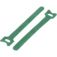 TRU COMPONENTS TC-MGT-125GN203 Klittenband kabelbinder Om te bundelen Haak- en lusdeel (l x b) 125 mm x 12 mm Groen 1 stuk(s)