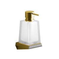 Zeepdispenser Sapho Soul Crystal Hangend 350 ML Goud Sapho - thumbnail