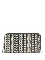 Marc Jacobs portefeuille The Continental Wristlet - Noir